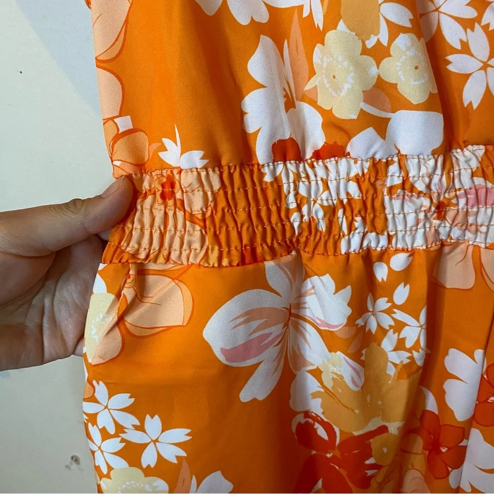 Floral Jumpsuit size Large/X-Large - Picture 3 of 6